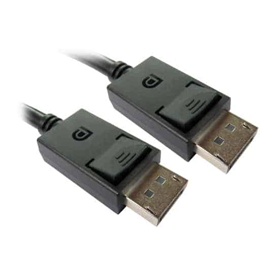 (image for) Progressiverobot 0.5m Display Port 2.1 Certified DP40 Cable Black